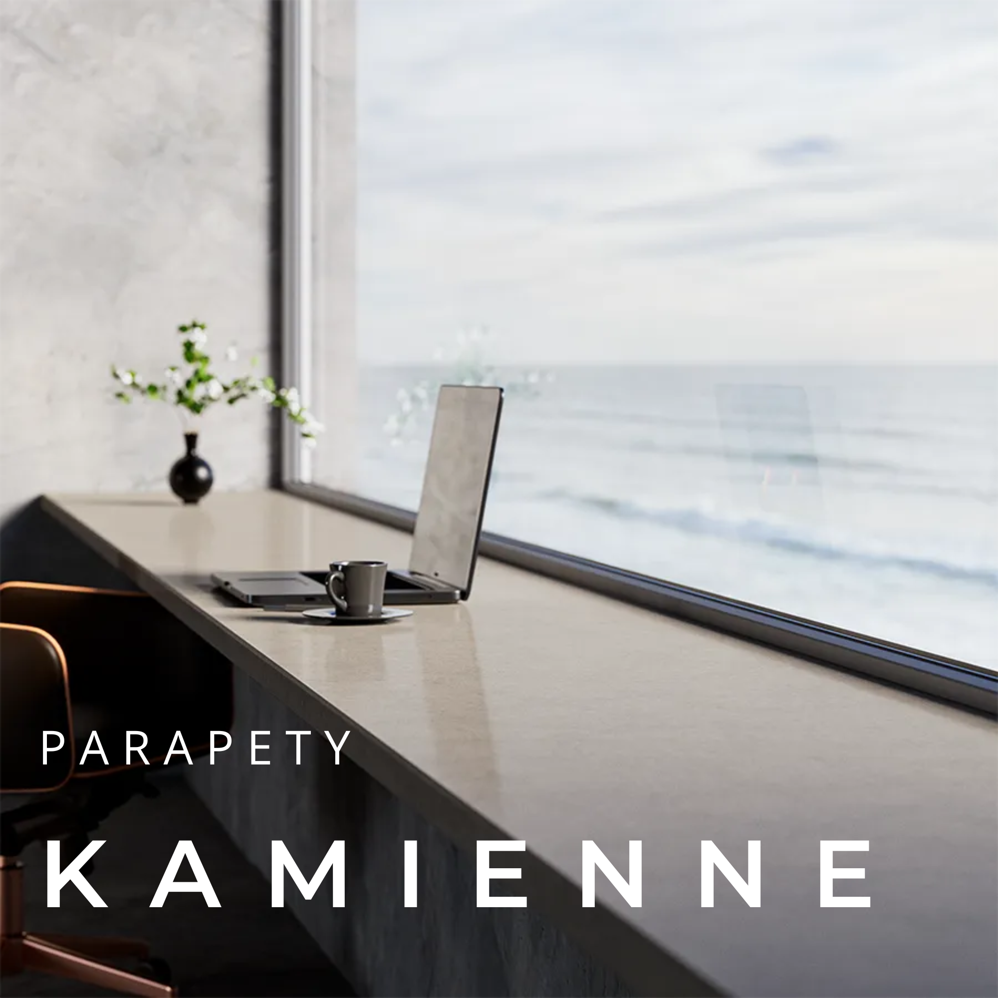 Parapety konglomerat granit